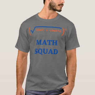 Camiseta Math Squad Math amante Math Teacher Gift 2