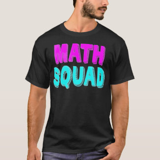 Camiseta Math Squad Tee Teacher Appreciation Gift best fri