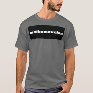 Camiseta Mathematician 2
