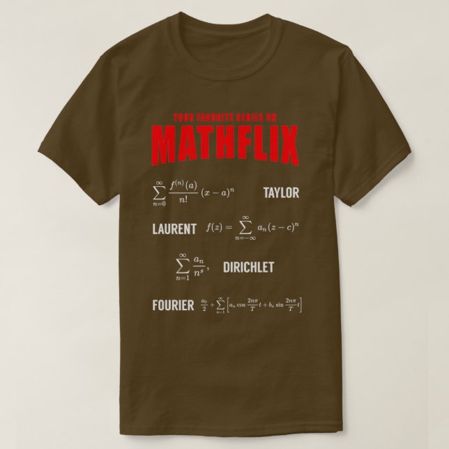 Camiseta Mathflix (Frente do Design)