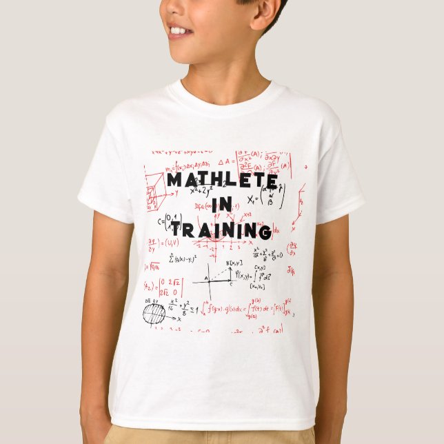 Camiseta Mathlete Em Formação (Frente)