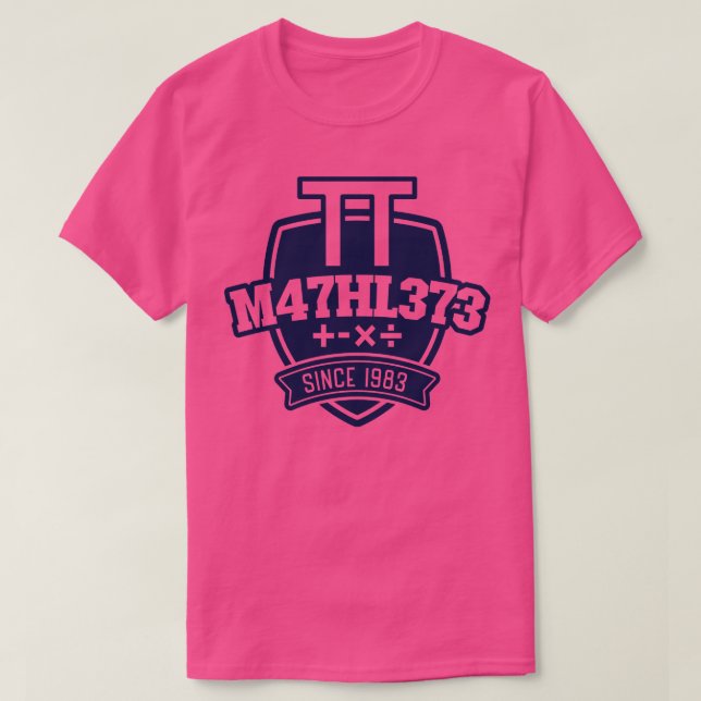 Camiseta Mathlete Mono (Frente do Design)