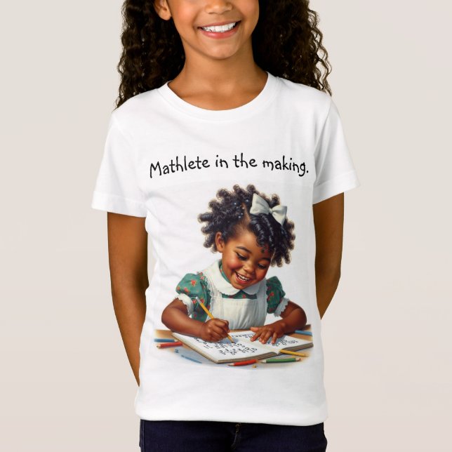 Camiseta Mathlete no Fazer. (Frente)