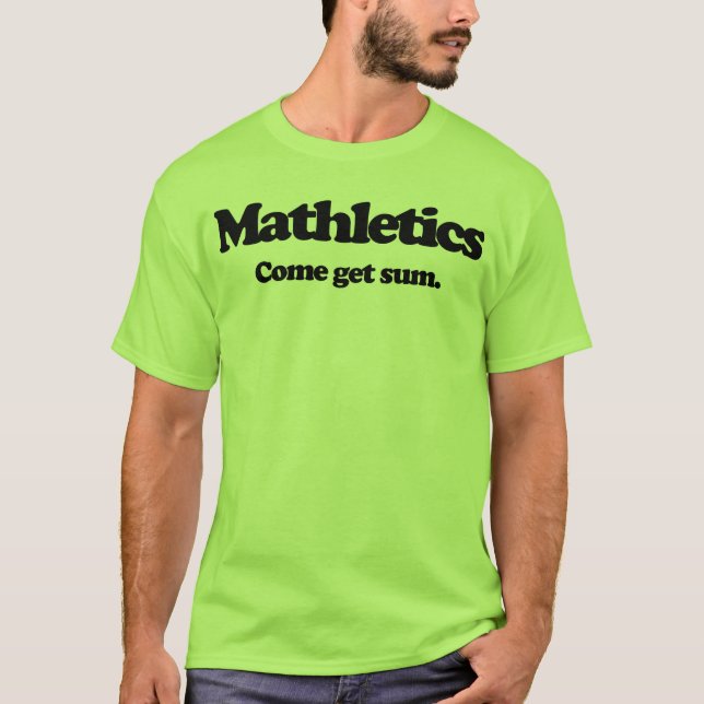 Camiseta Mathletics (Frente)
