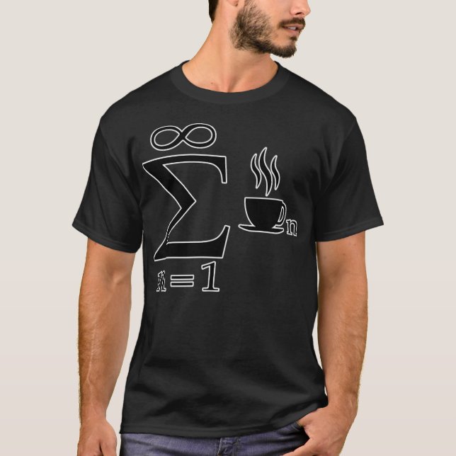 Camiseta maths science engineer student gift joke coffee ra (Frente)