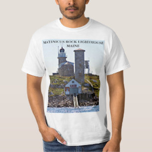 Camiseta Matinicus Rock Lighthouse, Maine