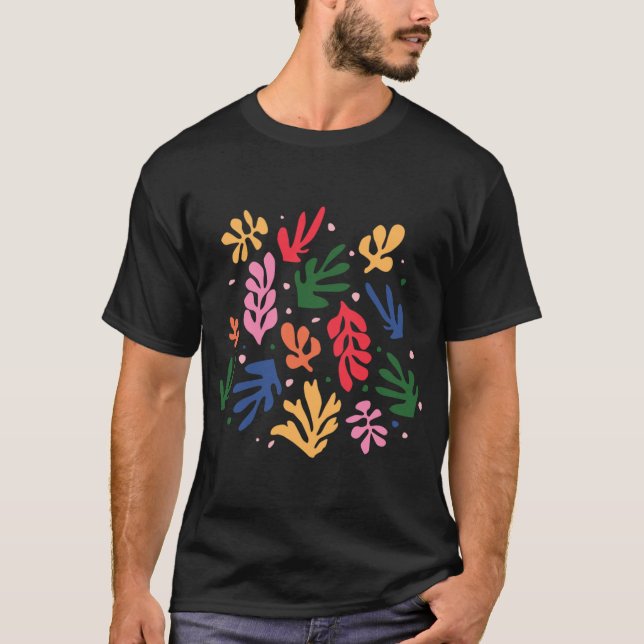 Camiseta Matisse Flowers Art family (Frente)