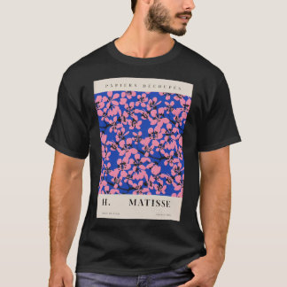 Camiseta Matisse Papiers Decoupes Flor Rosa Clássico T-Shi