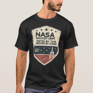 Camiseta Mato de foguete da NASA testado por tempo comprova