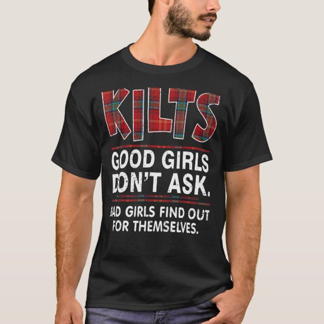 Camiseta Matou as boas garotas Não pergunte (Frente)