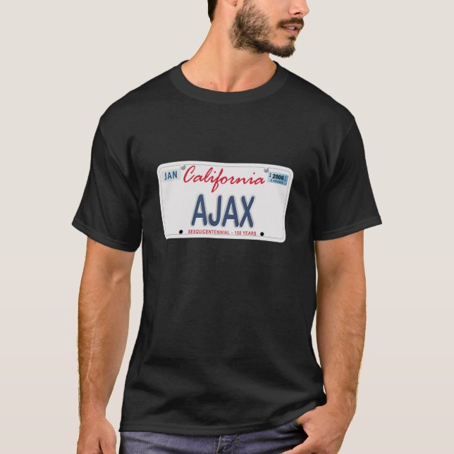Camiseta Matrícula de AJAX (Frente)