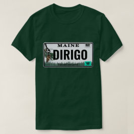 Camiseta Matrícula de "Dirigo" Maine