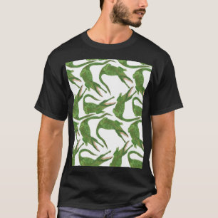 Camiseta Matriz Crocodilo White Watercolor