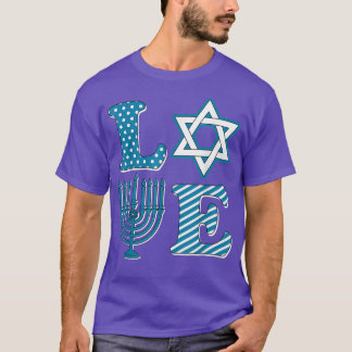Camiseta Matriz da Família Chanukah Chanukah Menorah Pajama
