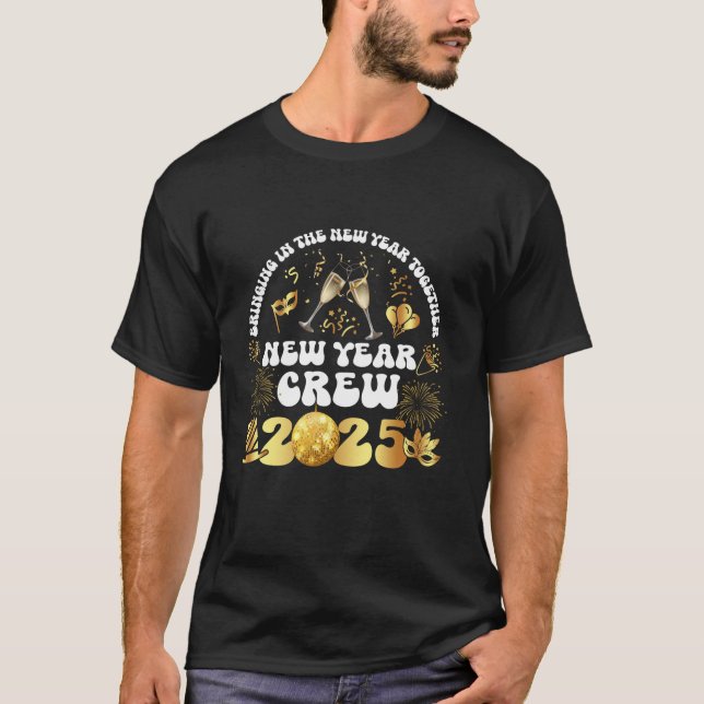 Camiseta Matriz da família da Véspera de ano novo 2025 (Frente)