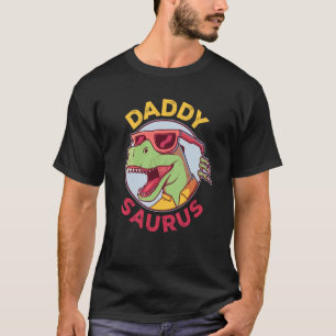 Camiseta Matriz da Família Surus do Pai Daddysaurus Rex Din