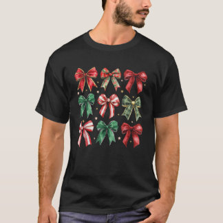 Camiseta Matriz de Natal da Família de Natal do Arco Coquet