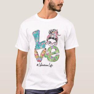 Camiseta Matriz do Dia da Páscoa Engraçado da LOVE Librar