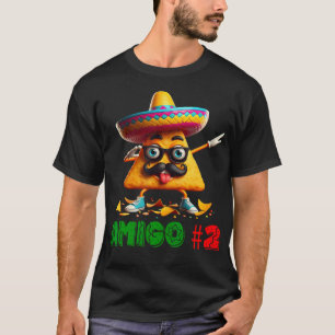 Camiseta Matriz do Grupo 3 Amigos Cinco De Mayo Amigo 2