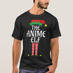 Camiseta Matriz do Grupo de Férias do Tema de Natal do Anim
