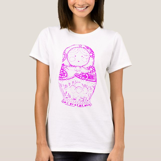 Camiseta Matryoshka Babushka (Frente)
