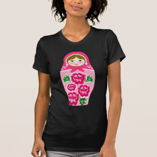 CAMISETA MATRYOSHKA, BONECA DO RUSSO