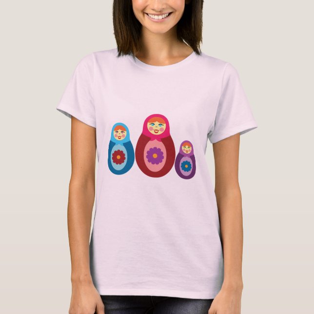 Camiseta Matryoshka Dolls (Frente)