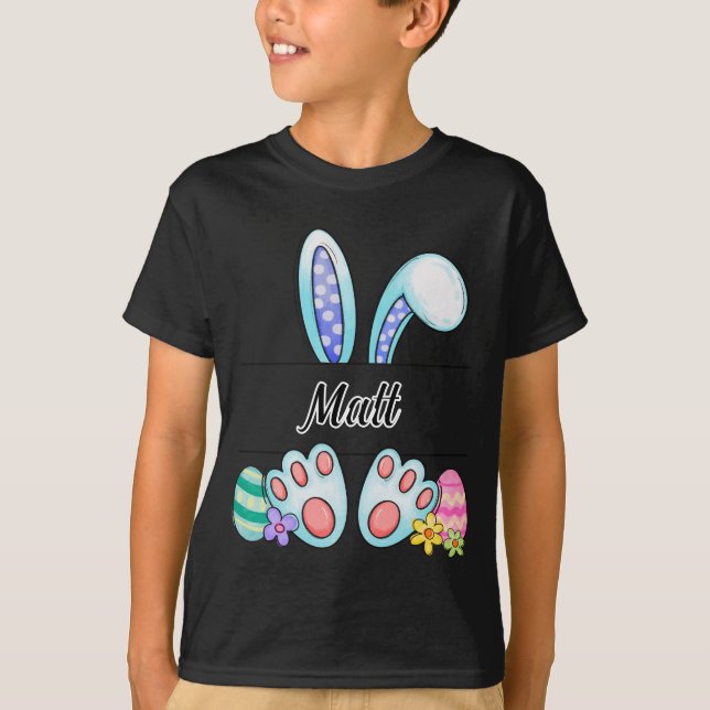Camiseta Matt Easter Bunny (Frente)