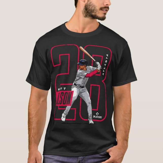 Camiseta Matt Olson Atlanta Baseball Mlb Jogadores Mlbols40 (Frente)