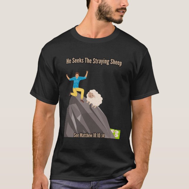 Camiseta Matthew 1812 Ficando Ovelhas Perdidas (Frente)