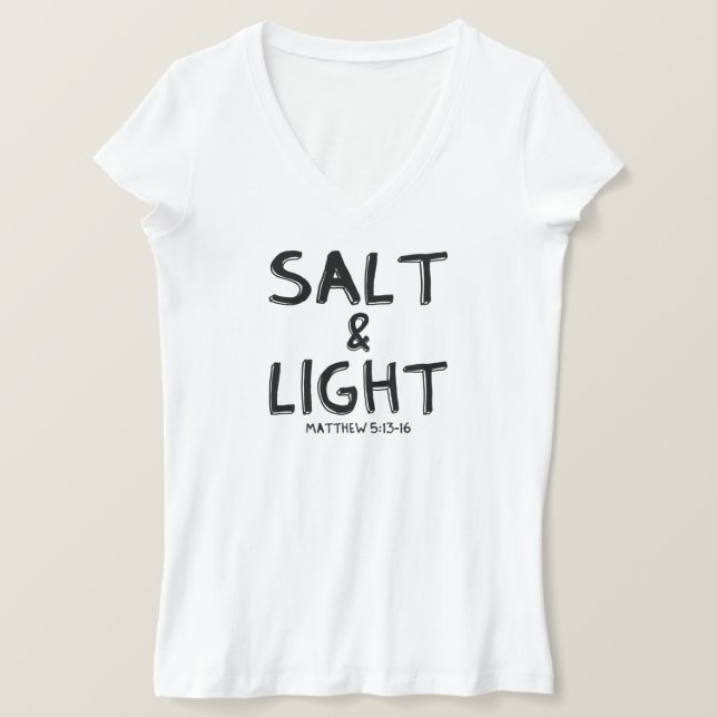 Camiseta Matthew 5:13-16 (Frente do Design)