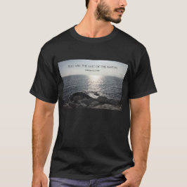 Camiseta Matthew 5:13 Você é o sal do negro da Terra