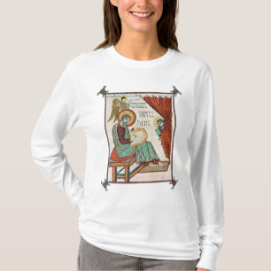 Camiseta Matthew Do Manuscrito Medieval De Lindisfarne