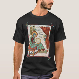 Camiseta Matthew Do Manuscrito Medieval De Lindisfarne
