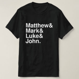 CAMISETA MATTHEW MARK LUKE JOHN