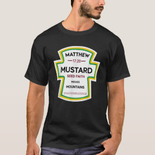 Camiseta Matthew Seed Mustard Faith Move Montanhas Christm