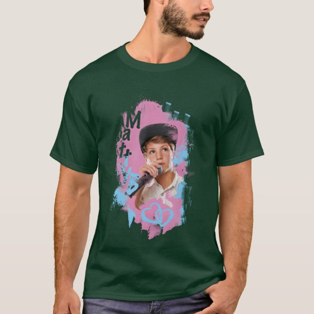 Camiseta MattyB Neon engraçado (Frente)