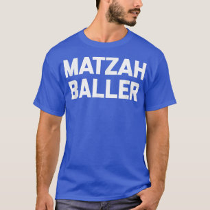 Camiseta Matzah Baller tem piada dizendo que o judeu Hanukk