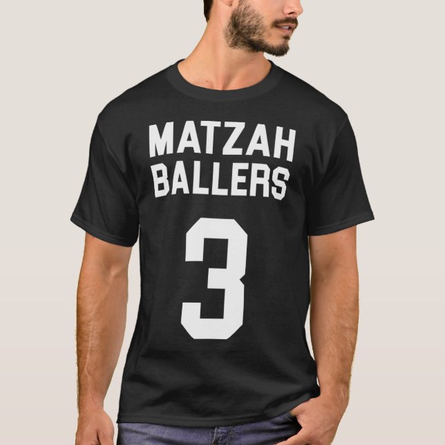 Camiseta Matzah Ballers Jersey (Ninguém Quer Este Noah) (Frente)