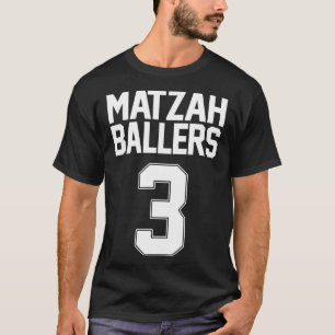 Camiseta Matzah Ller 3 Engraçado Esboço Judaico Equipe Matz