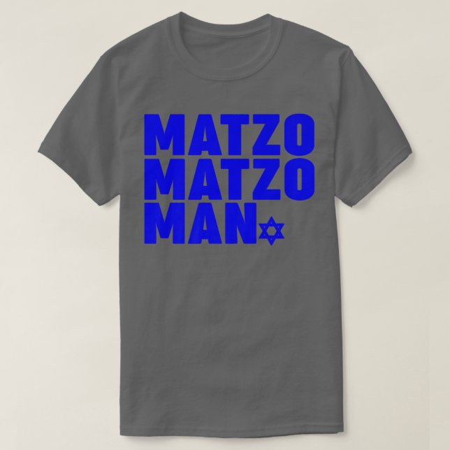 Camiseta Matzo Matzo Man Premium T-Shirt (Frente do Design)