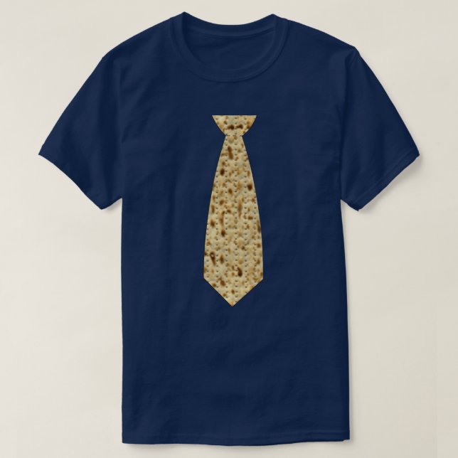 Camiseta Matzo Passover Tie (Frente do Design)
