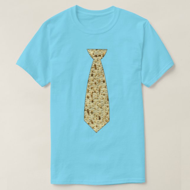 Camiseta Matzo Passover Tie (Frente do Design)