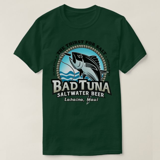 Camiseta Mau Atum Saltwater Brew (Frente do Design)