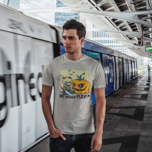 Camiseta Mau de Halloween