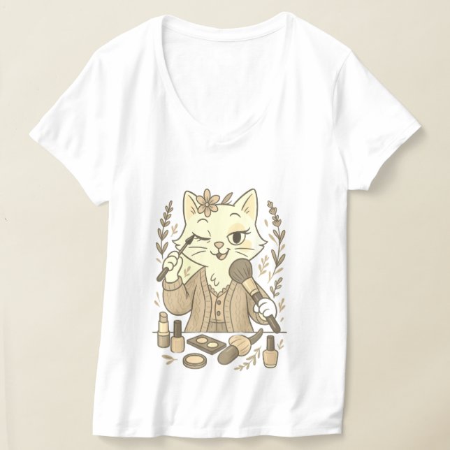 Camiseta Mau Dia de Maquiagem (Postura )