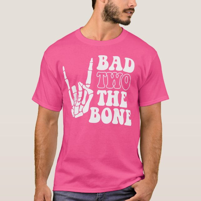 Camiseta Mau Dois O Aniversário Do Bone, Segundo De Dois An (Frente)