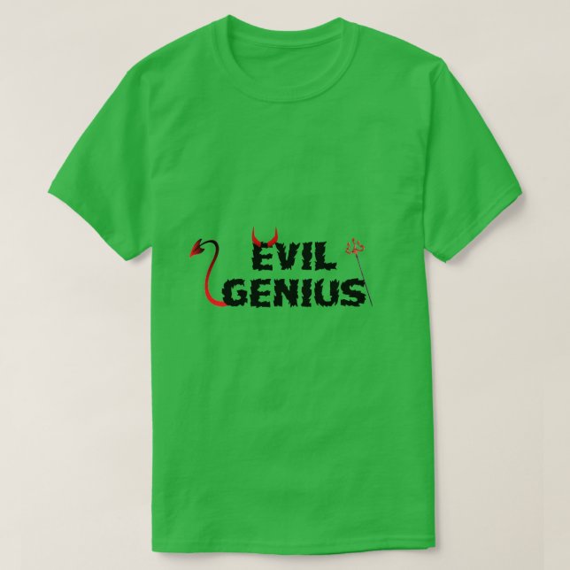 Camiseta Mau Genius T-Shirt (Frente do Design)