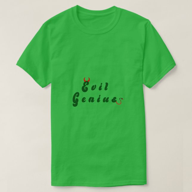 Camiseta Mau Genius T-Shirt (Frente do Design)