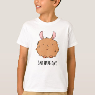 Camiseta Mau Hare Day Engraçado Coelho Pun